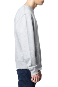 Sweat-shirt Simba Voltaire en cachemire - Gris Chine