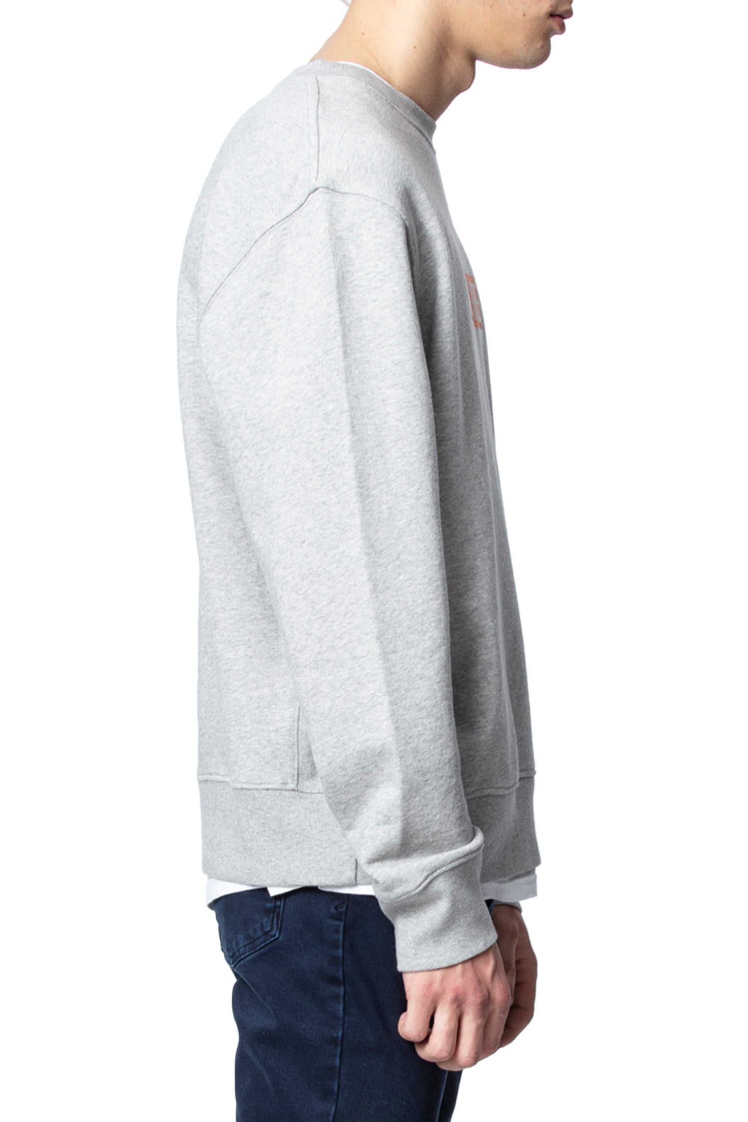 Sweat-shirt Simba Voltaire en cachemire - Gris Chine