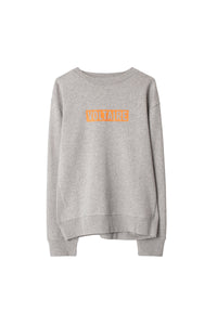 Sweat-shirt Simba Voltaire en cachemire - Gris Chine