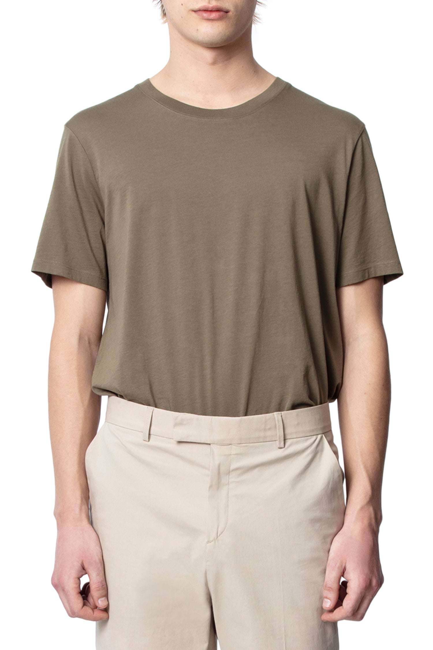 ZHORS LIGNE KAKI TED PIMA CO ARROW TEE-SHIRT PI