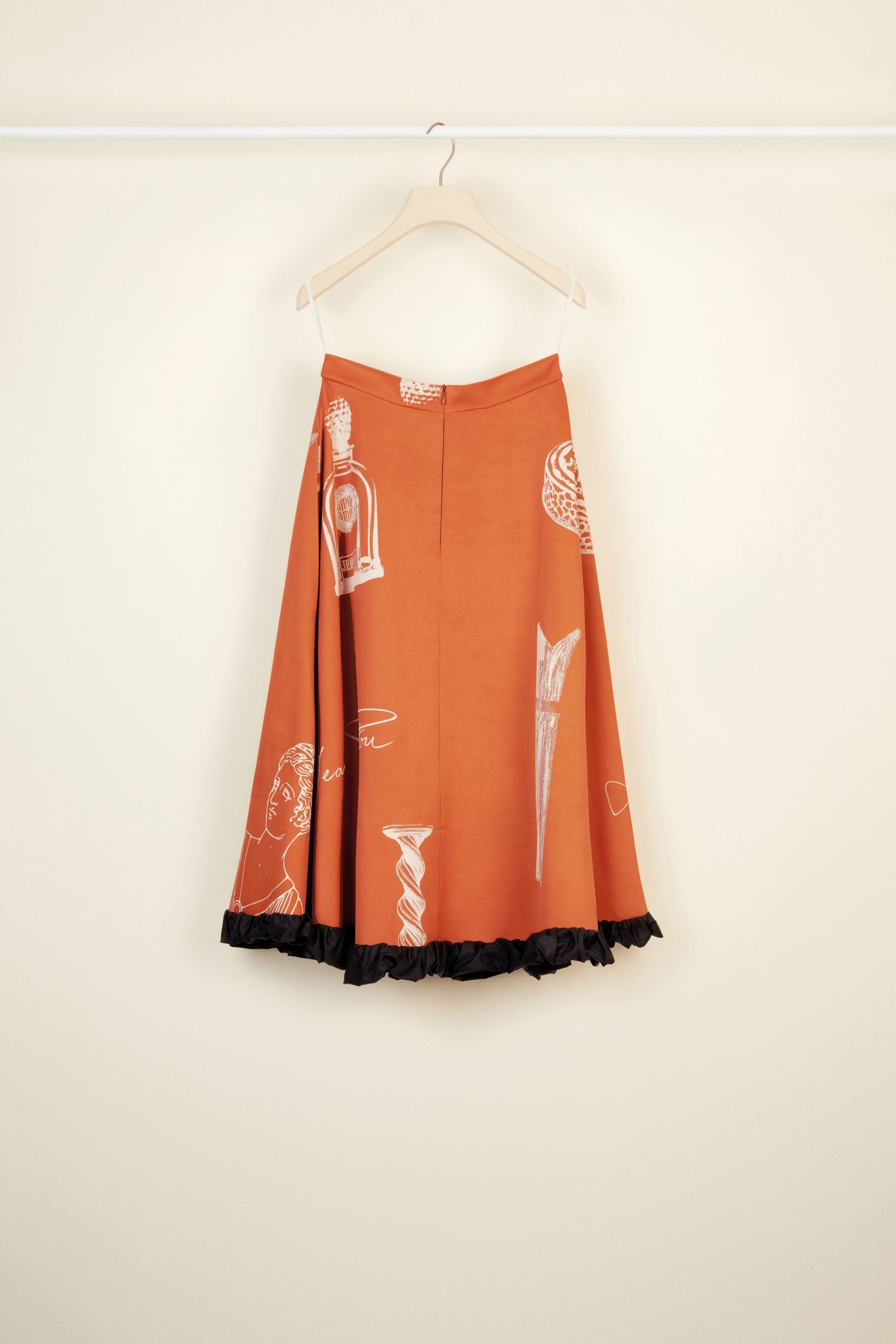 Printed midi skirt - Sienna