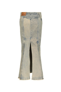 PRIX MARQUE : 390€_Grey Denim Jupe - Grey Denim