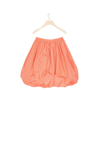 Jupe boule en faille - Mandarine