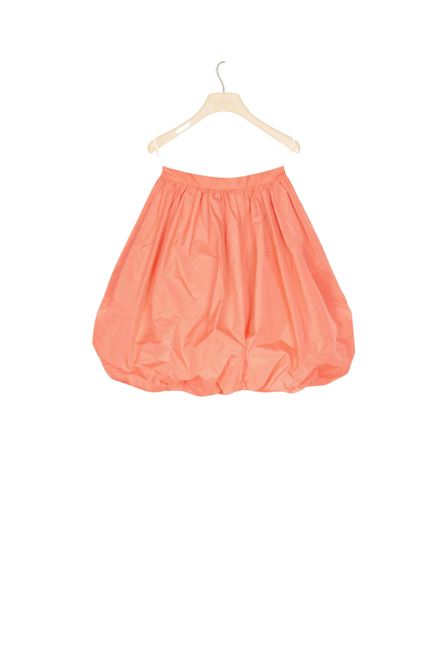 Jupe boule en faille - Mandarine