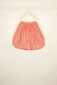 Jupe boule en faille - Mandarine