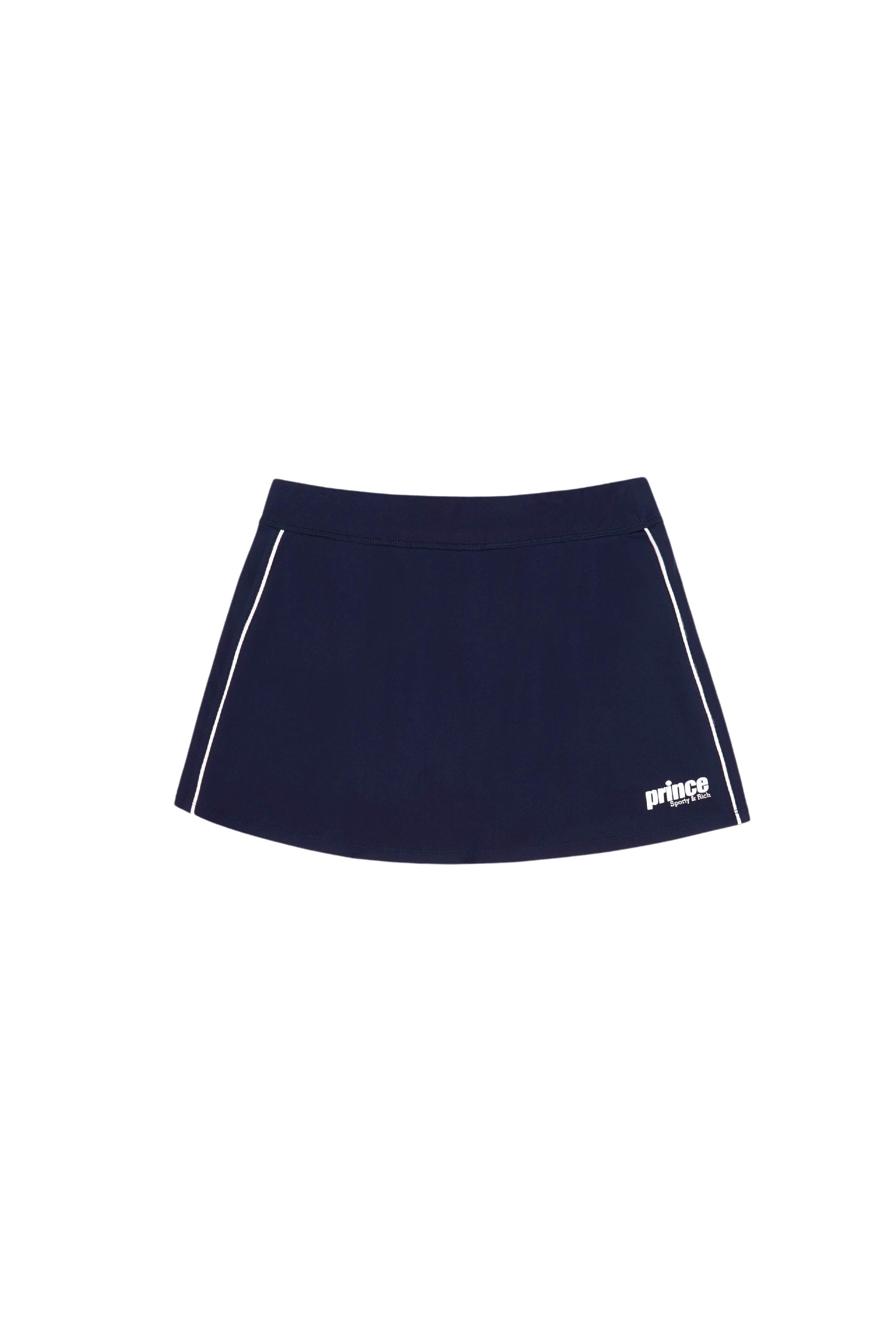 Jupe courte avec impression - Navy
