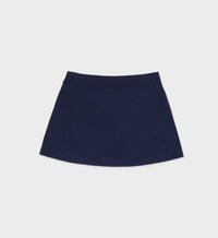 Jupe courte avec impression - Navy