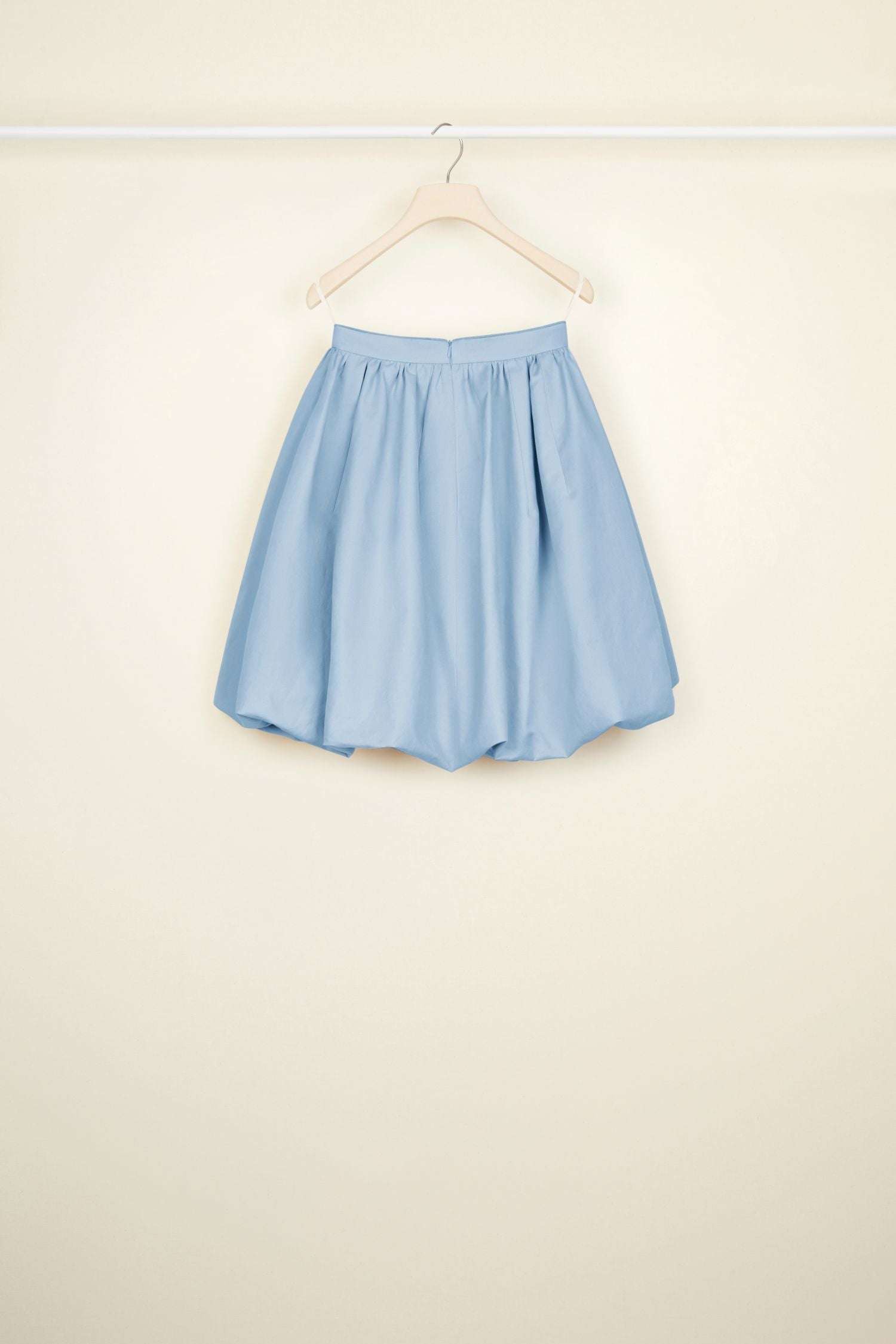Jupe boule en coton - Blueberry