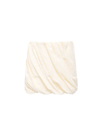Jupe À Ourlets Roule - Ivory