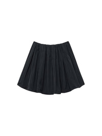 Jupe-short froncée - Black
