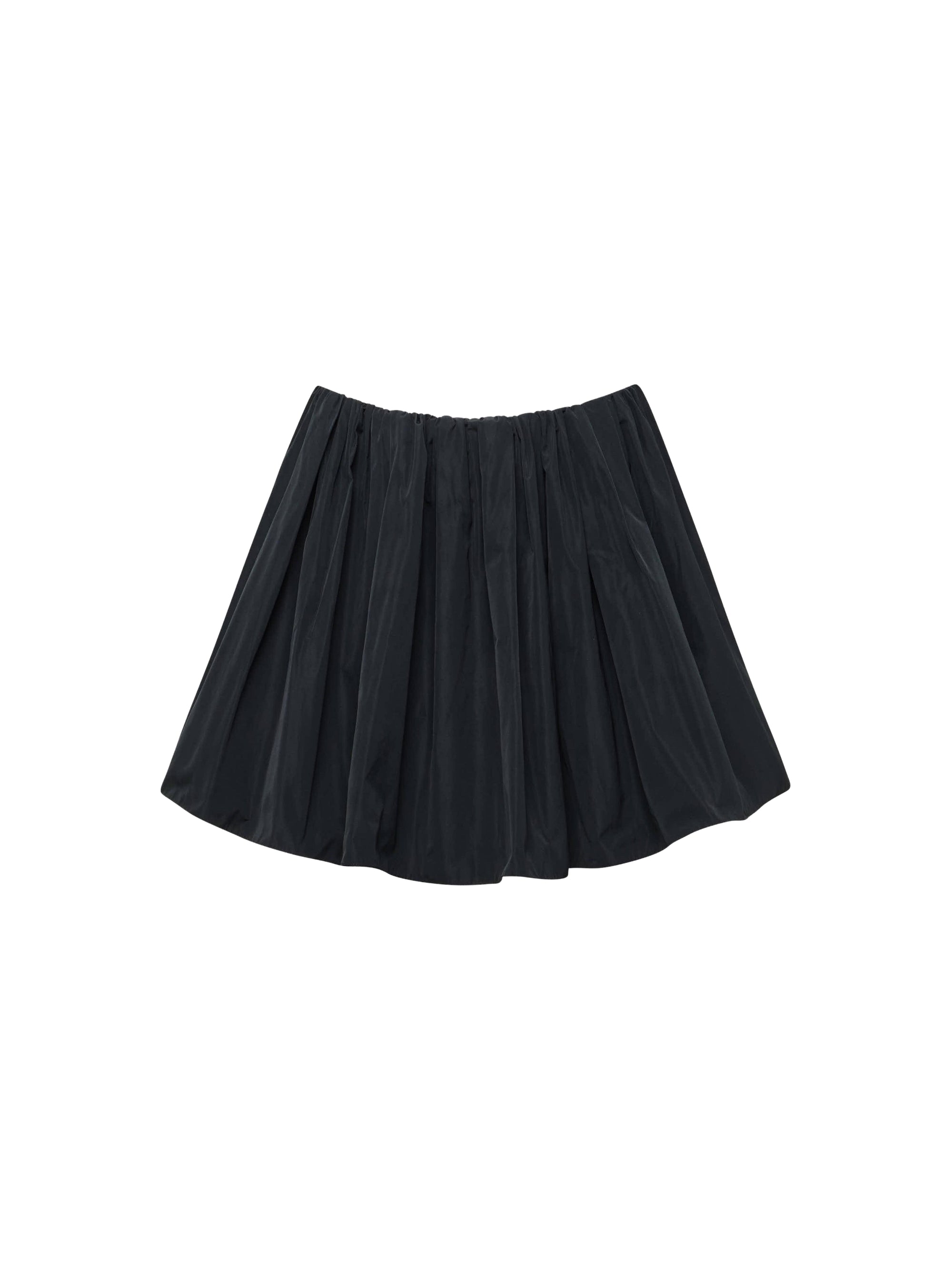Jupe-short froncée - Black