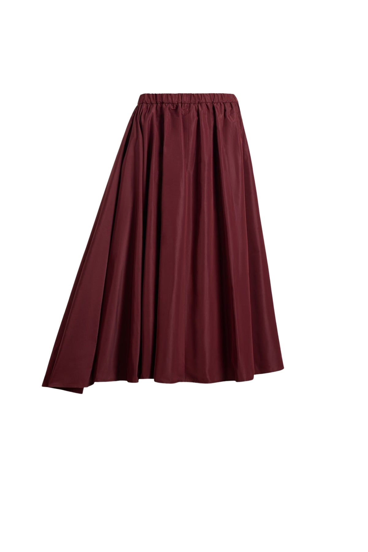 Vignola / Jupe midi asymétrique en faille recyclée