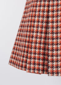 1qty RELIQUAT 75€ 0%  / Jupe Grace en laine - Rust