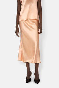 Jupe Valletta en satin - Ballet Pink