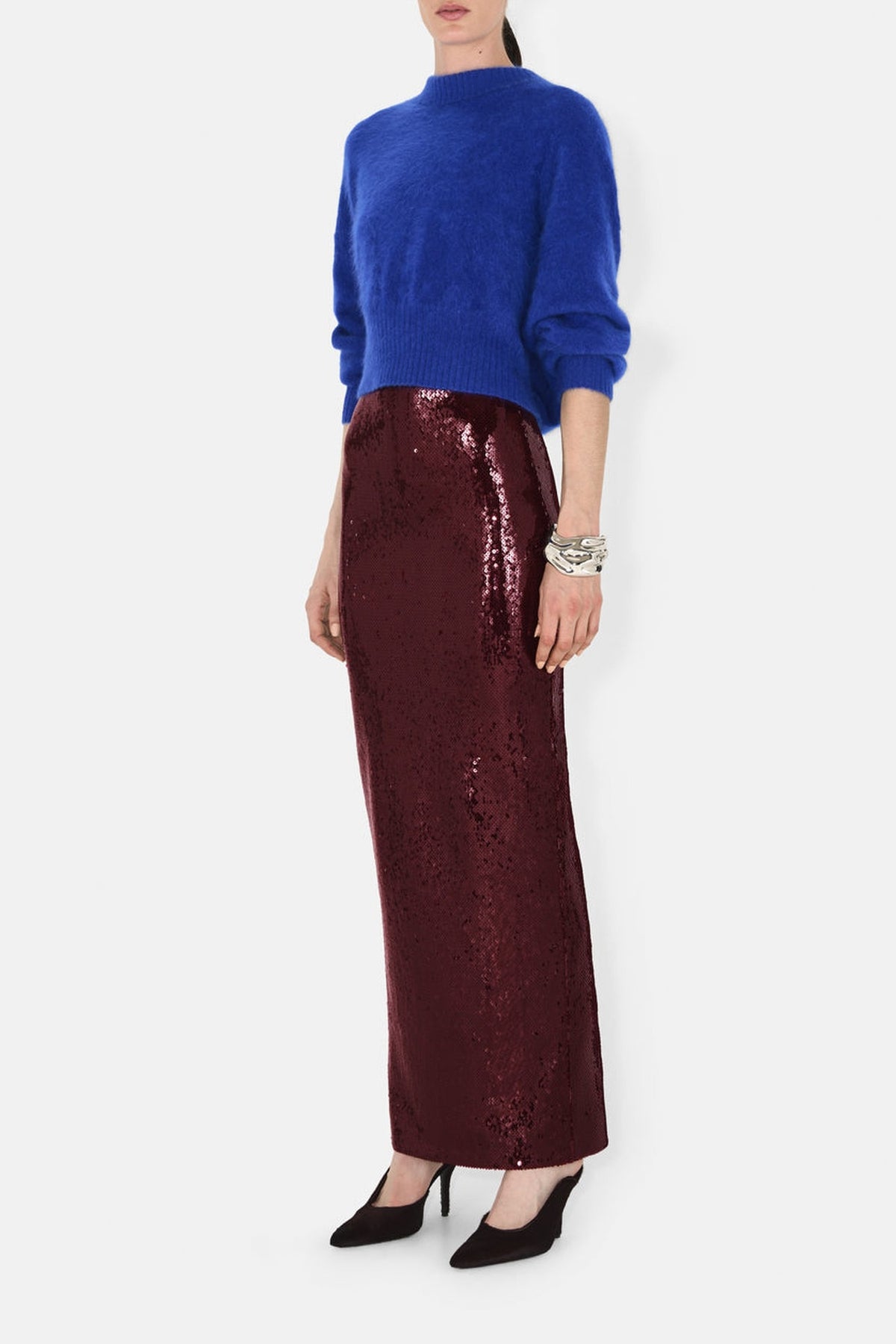 Diffusion Skirt - Oxblood