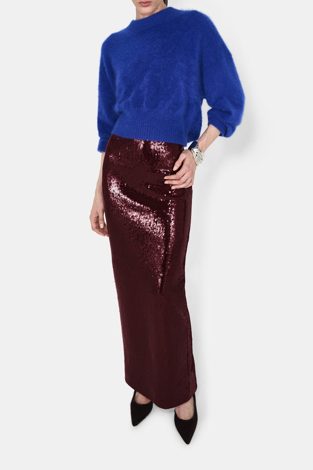 Diffusion Skirt - Oxblood