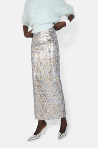 Diffusion Skirt - Silver & Gold