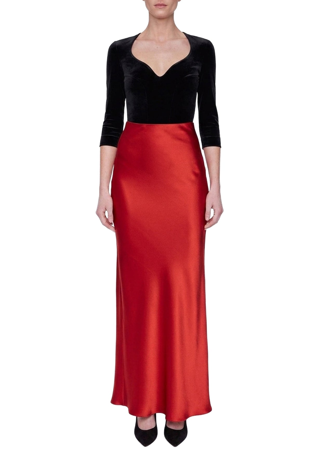 Valletta Skirt - Oxblood