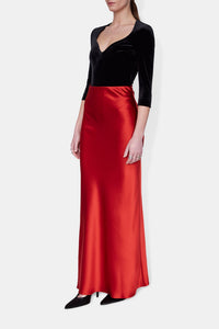Valletta Skirt - Oxblood