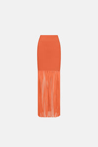 Jupe Nyx à franges - Coral Reef