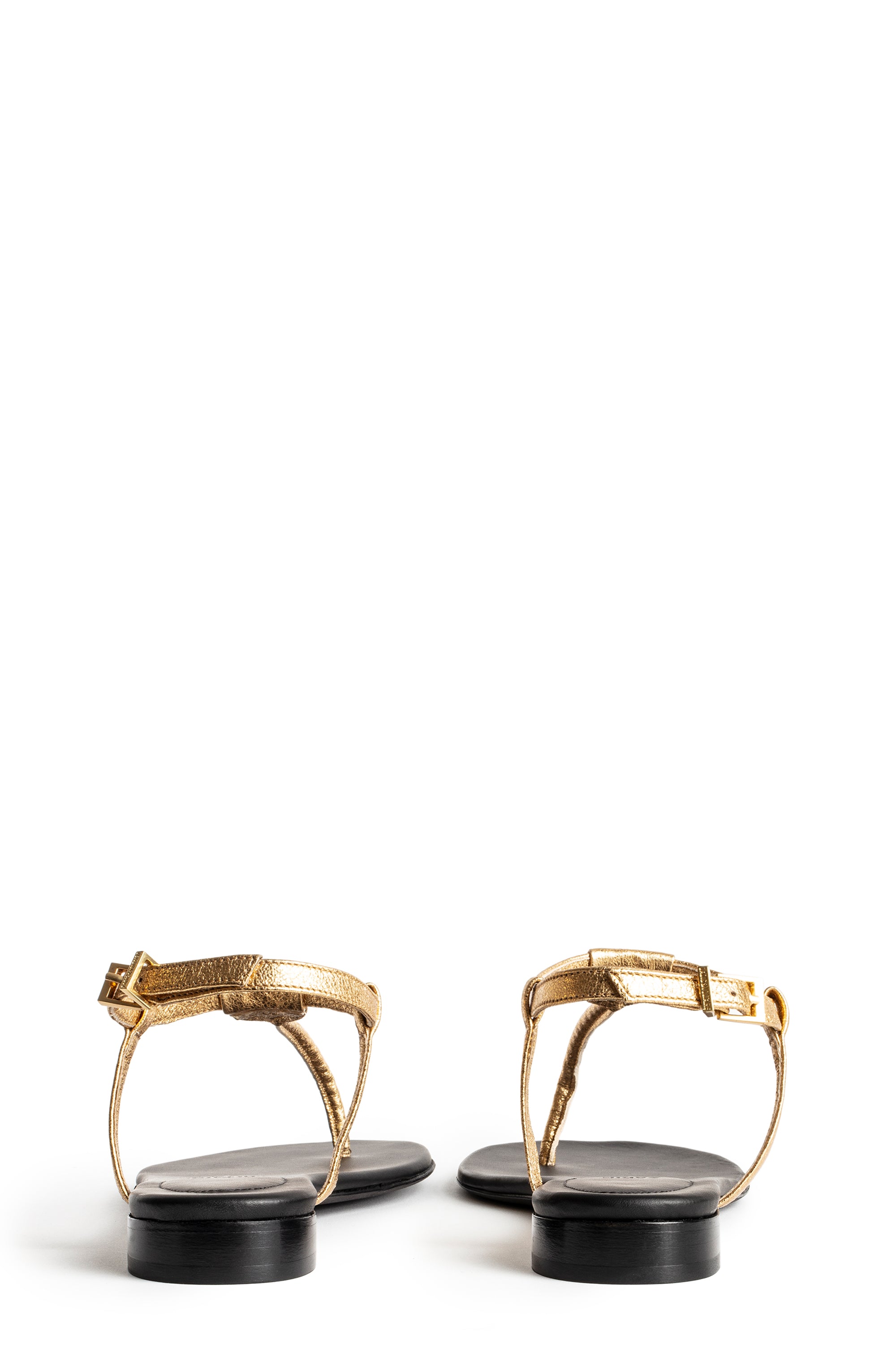 ZHORS LIGNE GOLD ALESSA METALLIC LAMBSKIN