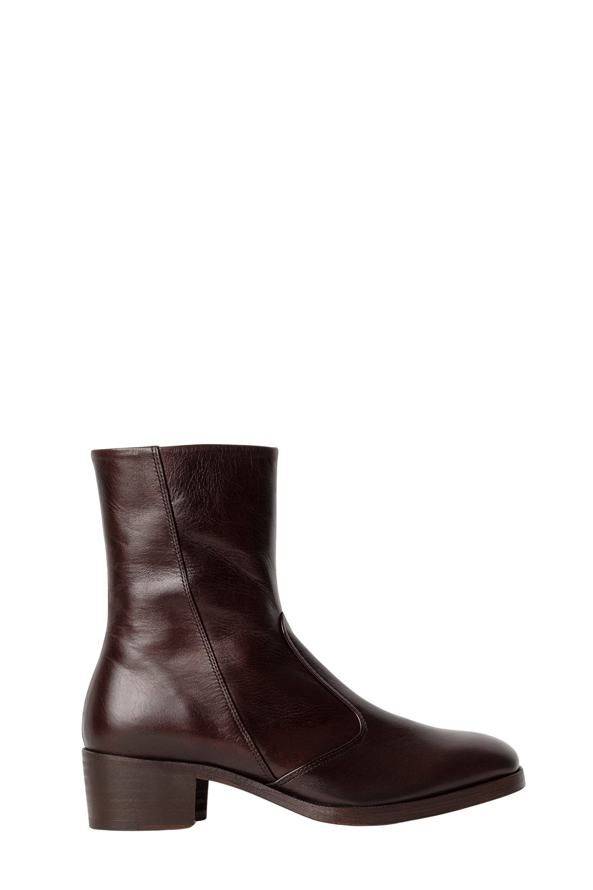 Bottines Preiser en cuir - Dark Brown