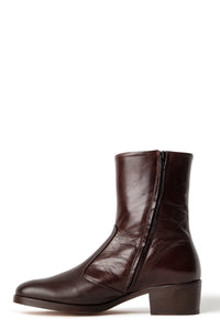 Bottines Preiser en cuir - Dark Brown
