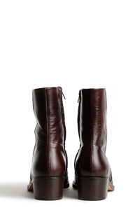 Bottines Preiser en cuir - Dark Brown