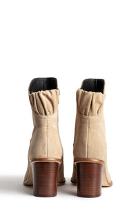 ZHORS LIGNE DOWN LENA SUEDE ELASTIC