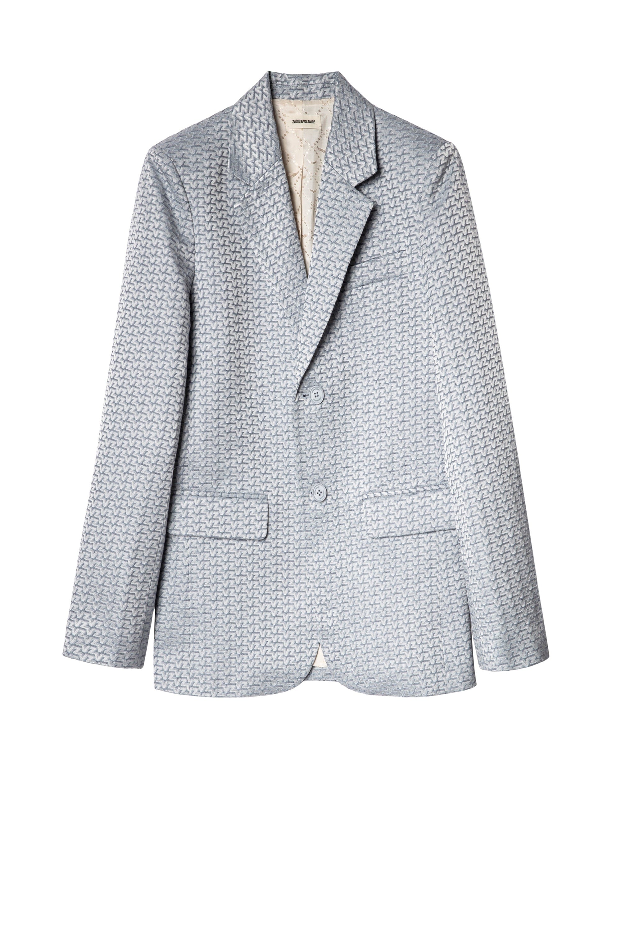 Veste Vanille Jac à logo " ZV" - Nuage