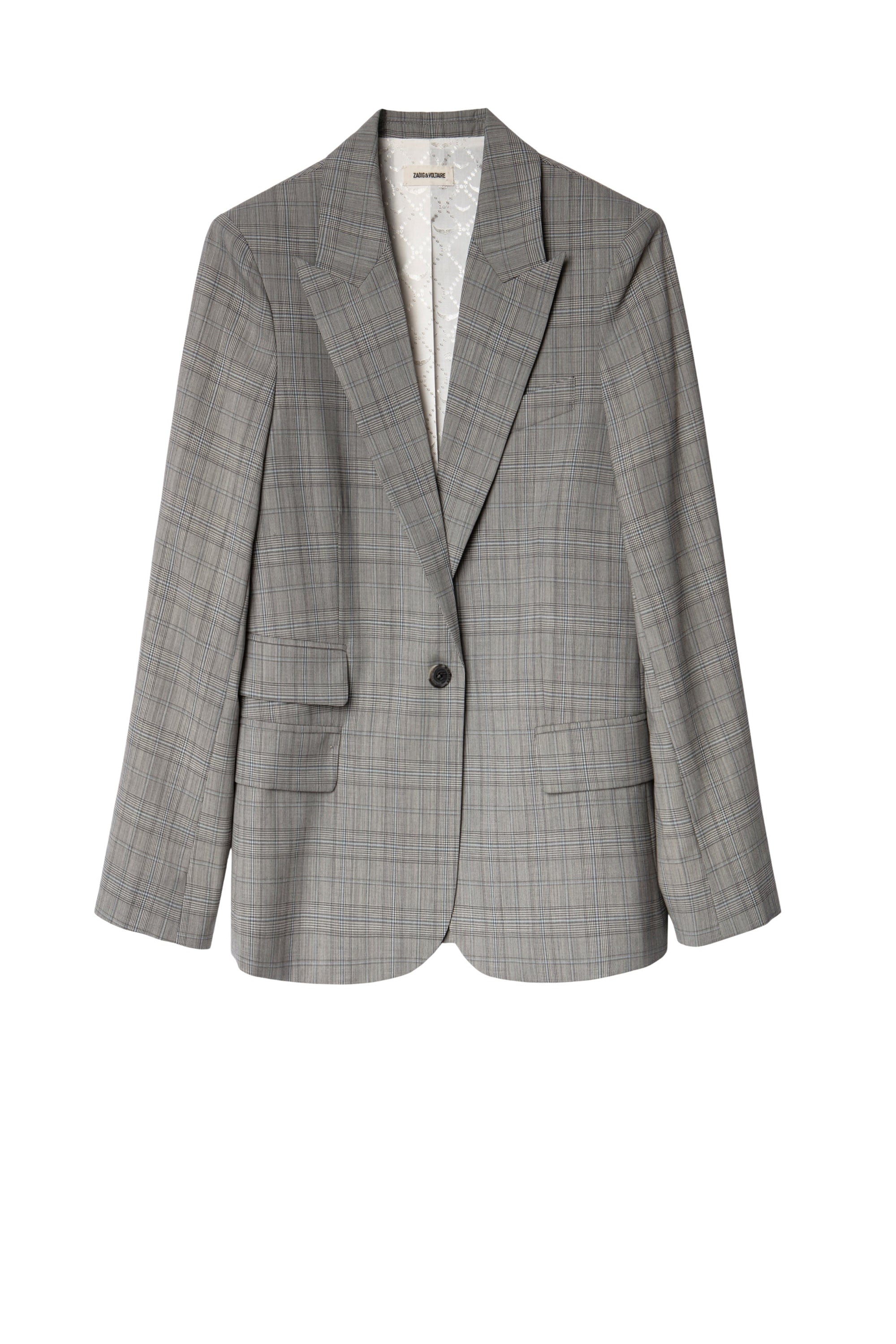 Veste Venus Car en laine - Gris