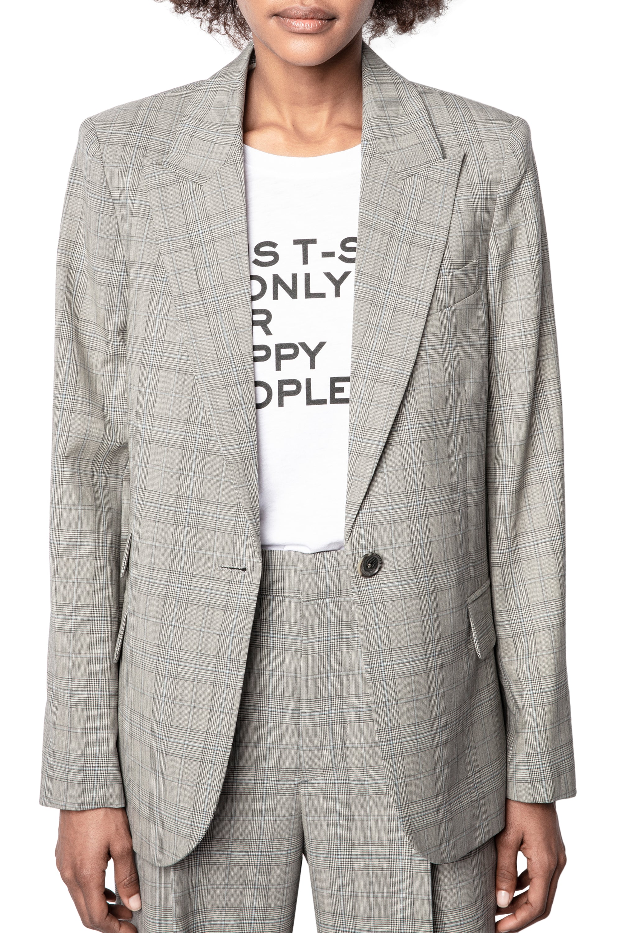 Veste Venus Car en laine - Gris
