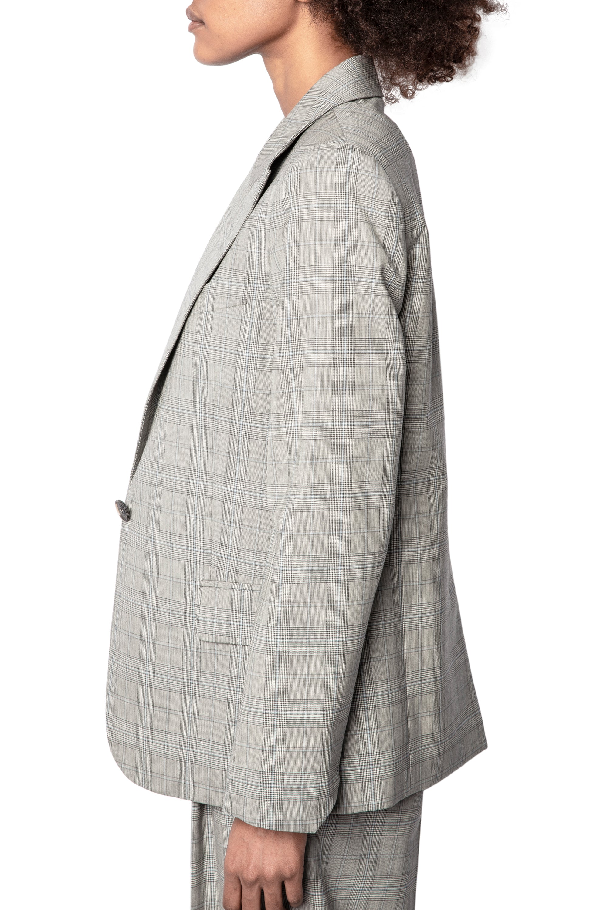 Veste Venus Car en laine - Gris