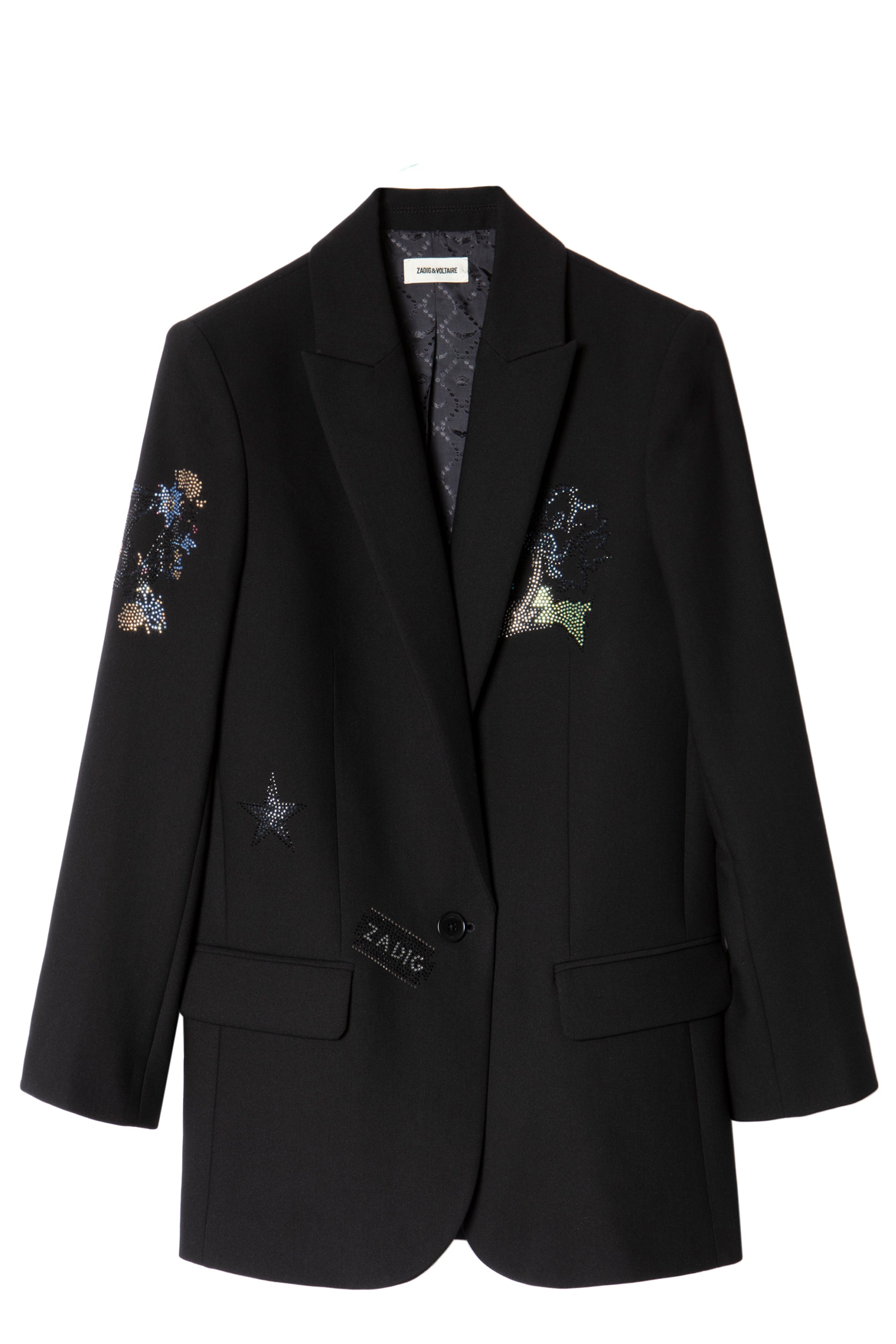 ZHORS LIGNE NOIR VIVA MULTISTRASS VESTE