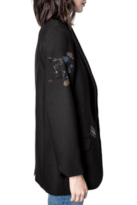 ZHORS LIGNE NOIR VIVA MULTISTRASS VESTE