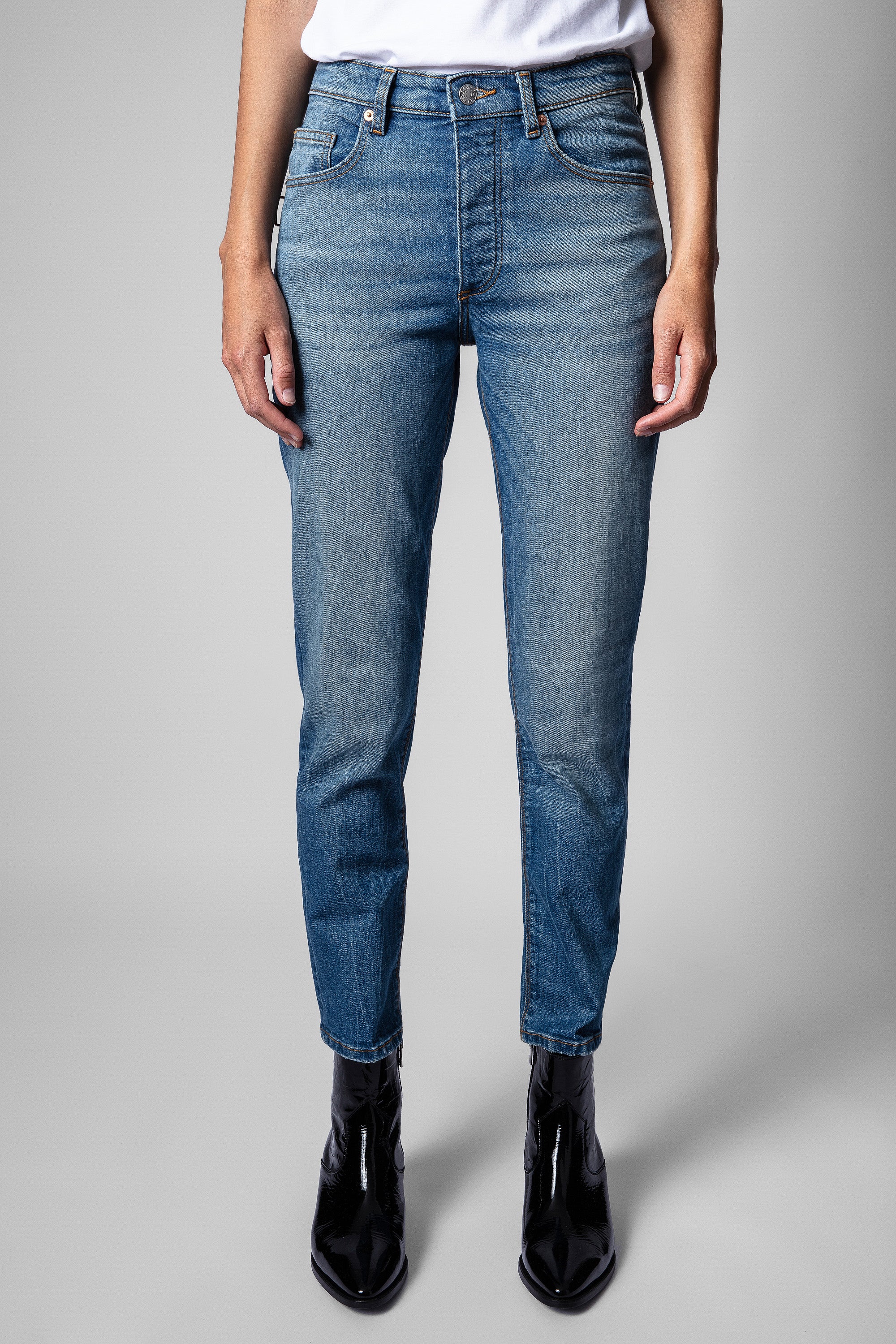 ZHORS LIGNE LIGHT BLUE MAMMA DENIM ECO LIGHT JEAN