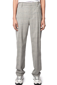 Profil Car wool trousers - Grey