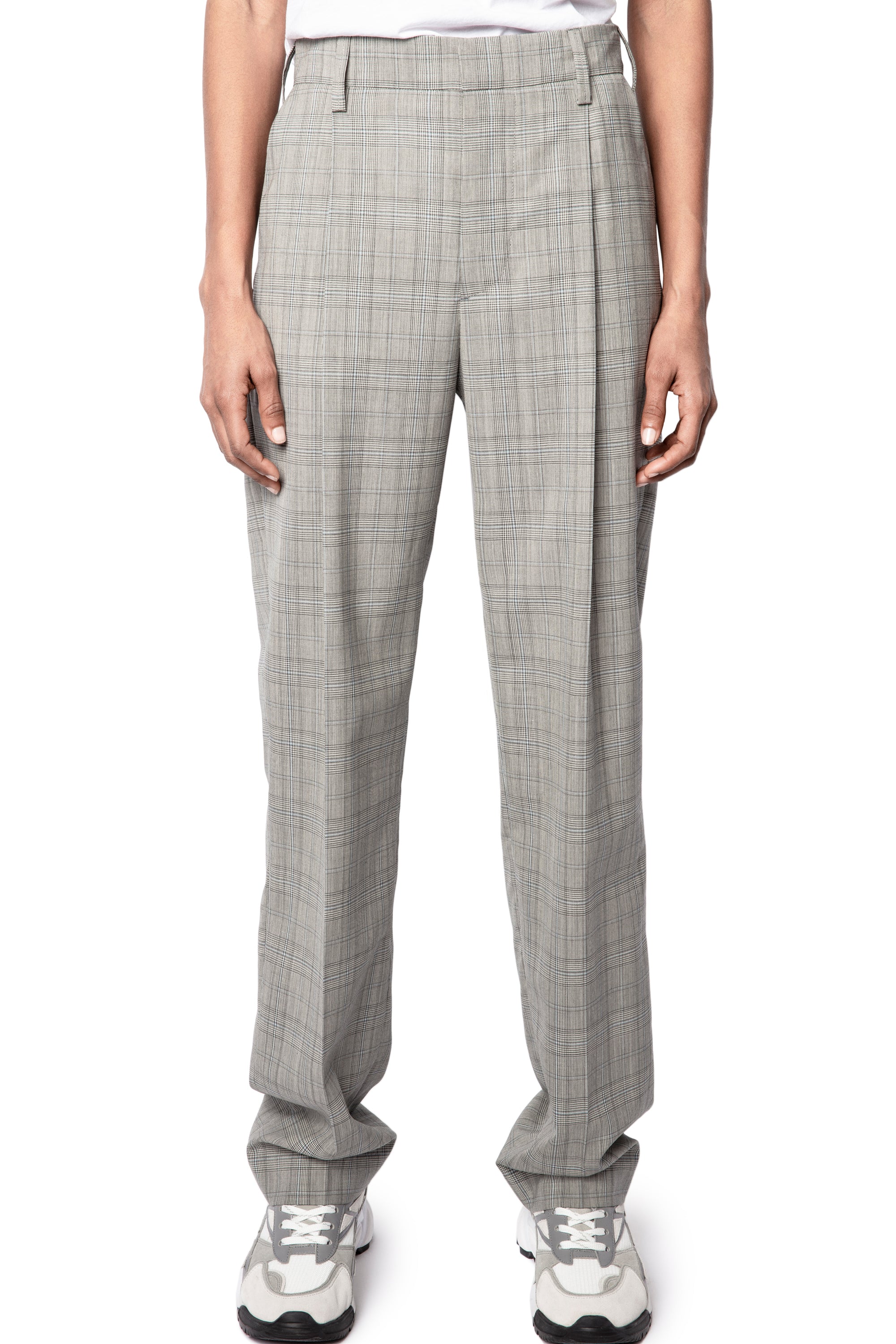Profil Car wool trousers - Grey