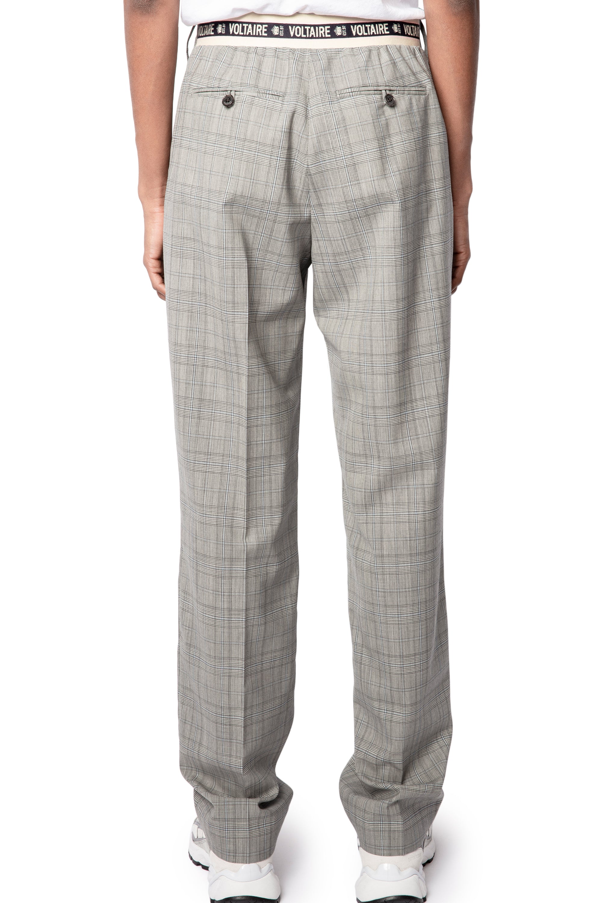 Profil Car wool trousers - Grey