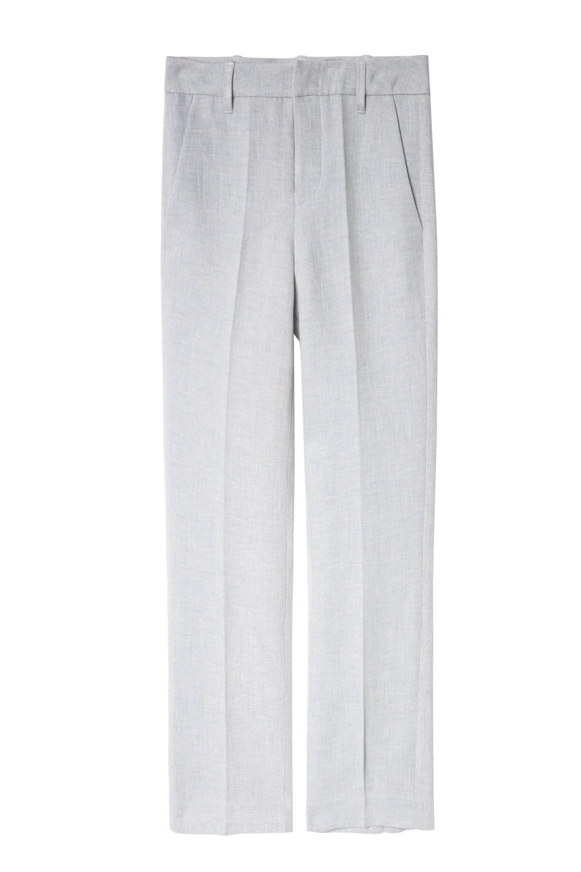 Posh Sparkle trousers in linen blend - Blue