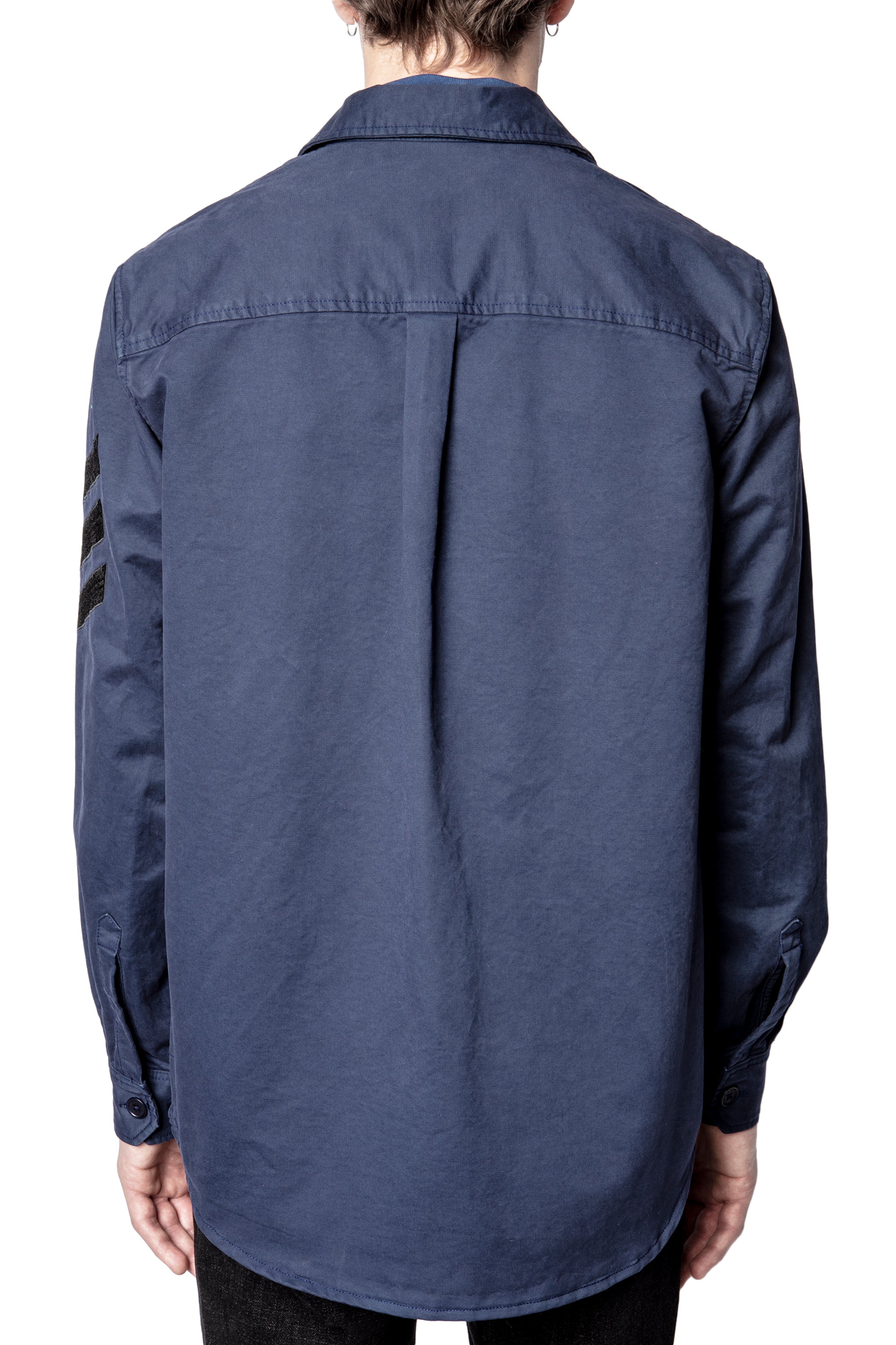 ZHORS LIGNE ENCRE SERGE MILI DYE CHEMISE