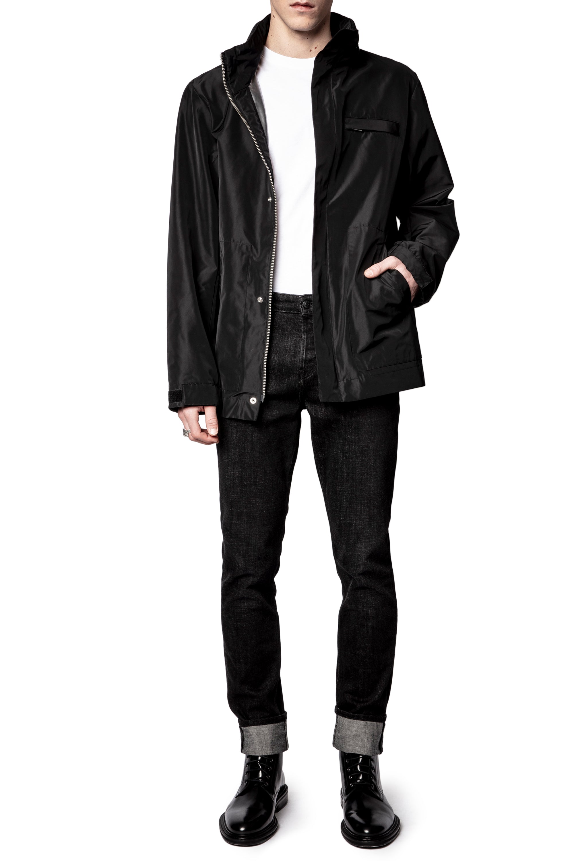 ZHORS LIGNE NOIR BRUCE TECH AMO REV BLOUSON