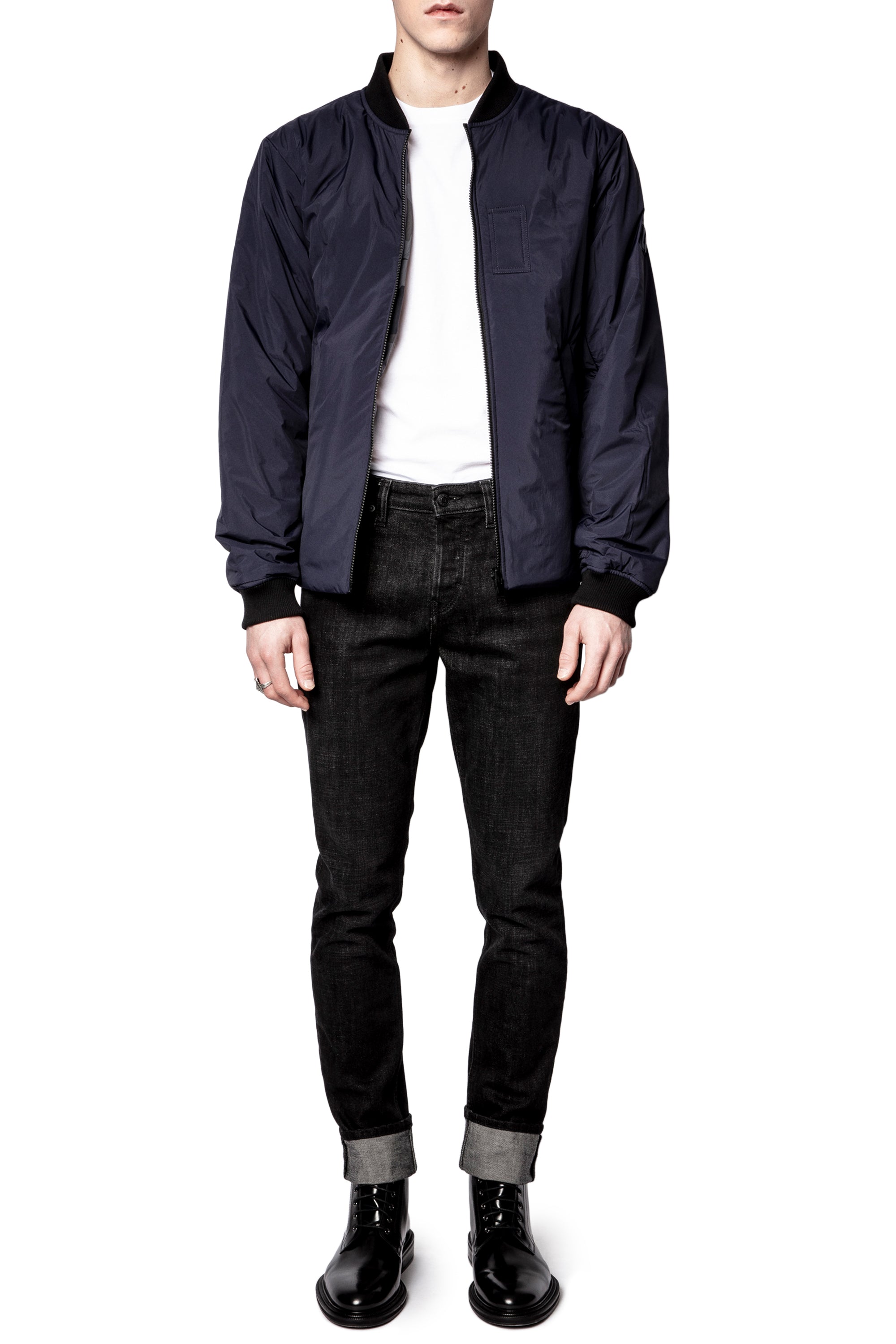 ZHORS LIGNE NOIR BRUCE TECH AMO REV BLOUSON