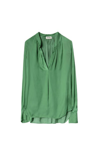 Tunique Tink en satin - Amande