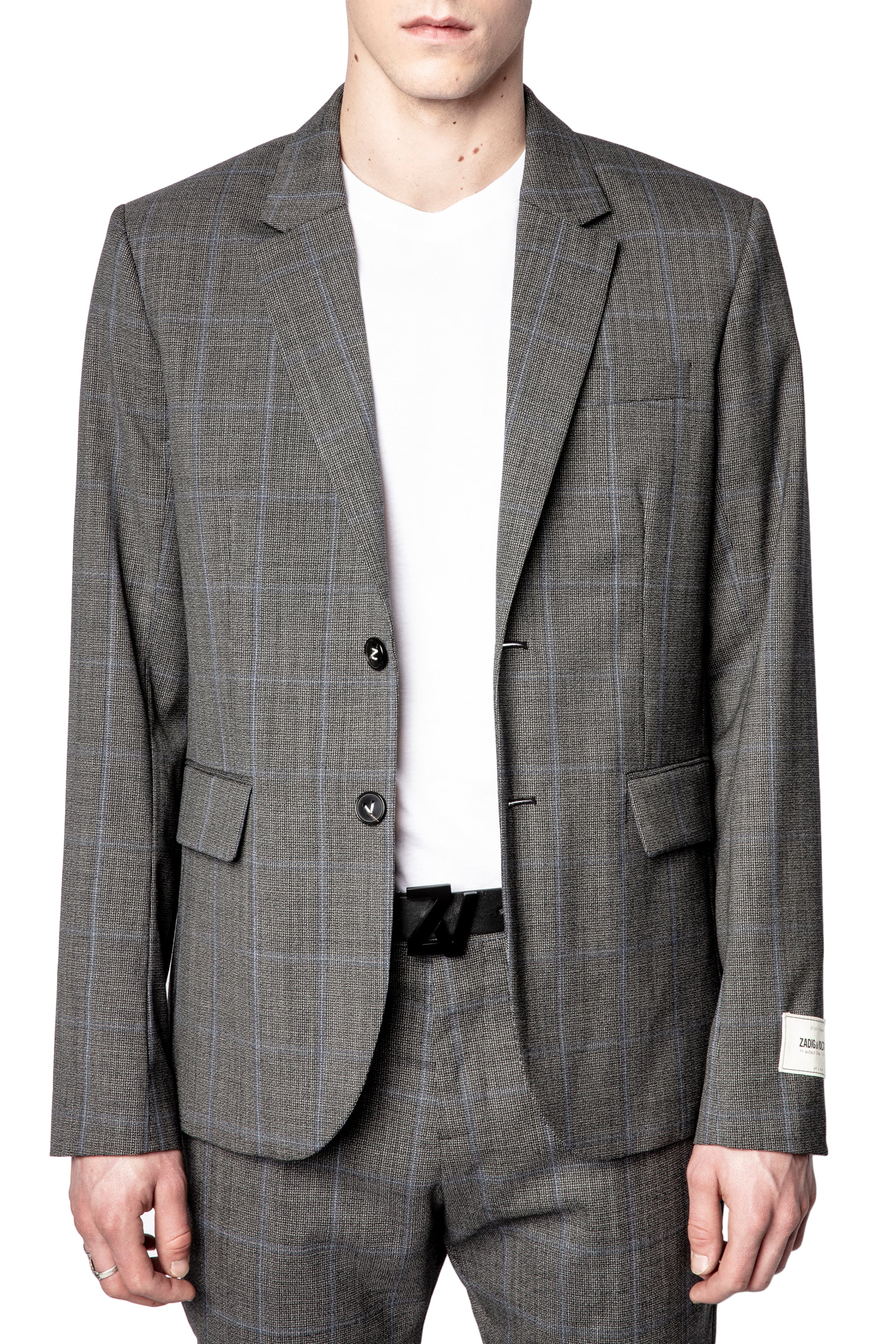 Veste Version en laine - Carbone