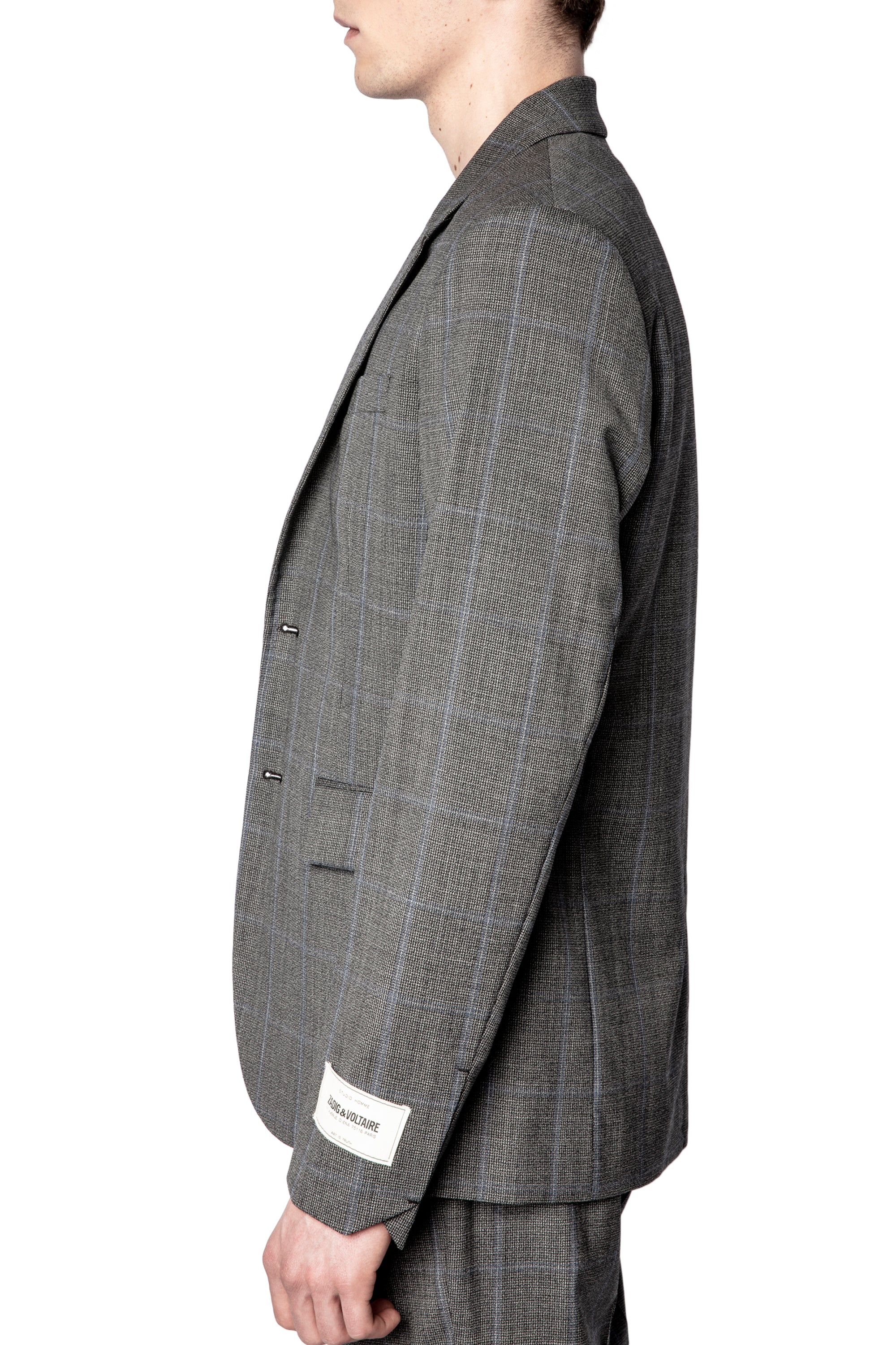 Veste Version en laine - Carbone