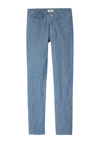 Phlame trousers in crushed leather - Sixtine
