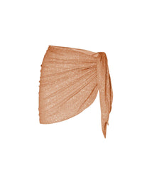 Paréo à paillettes - Orange