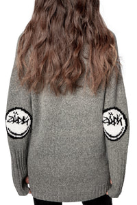 Valma Merino jumper - China grey