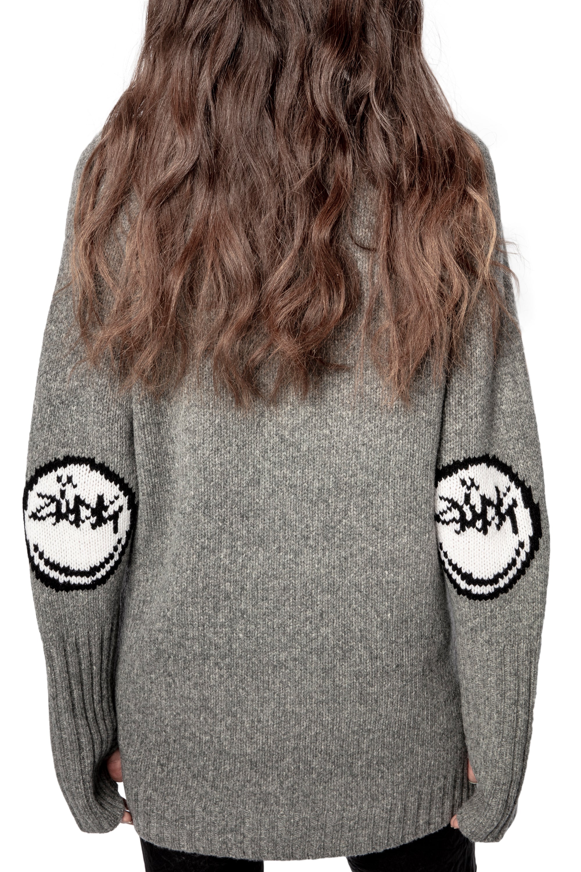 Valma Merino jumper - China grey